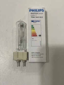 Лампа металлогалогенная PHILIPS MASTER COLOUR CDM-T 70w/942/G12