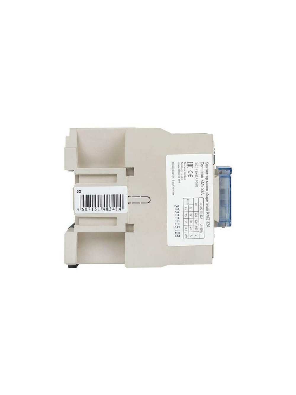 Контактор КМЭ 32А кат. 220В AC 1НО EKF ctr-s-32-220