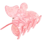 Заколка-краб для волос « ЭЙФОРИЯ ФЛО», шайла, микс 6 цветов, 4,7см (блистер Кокетка)