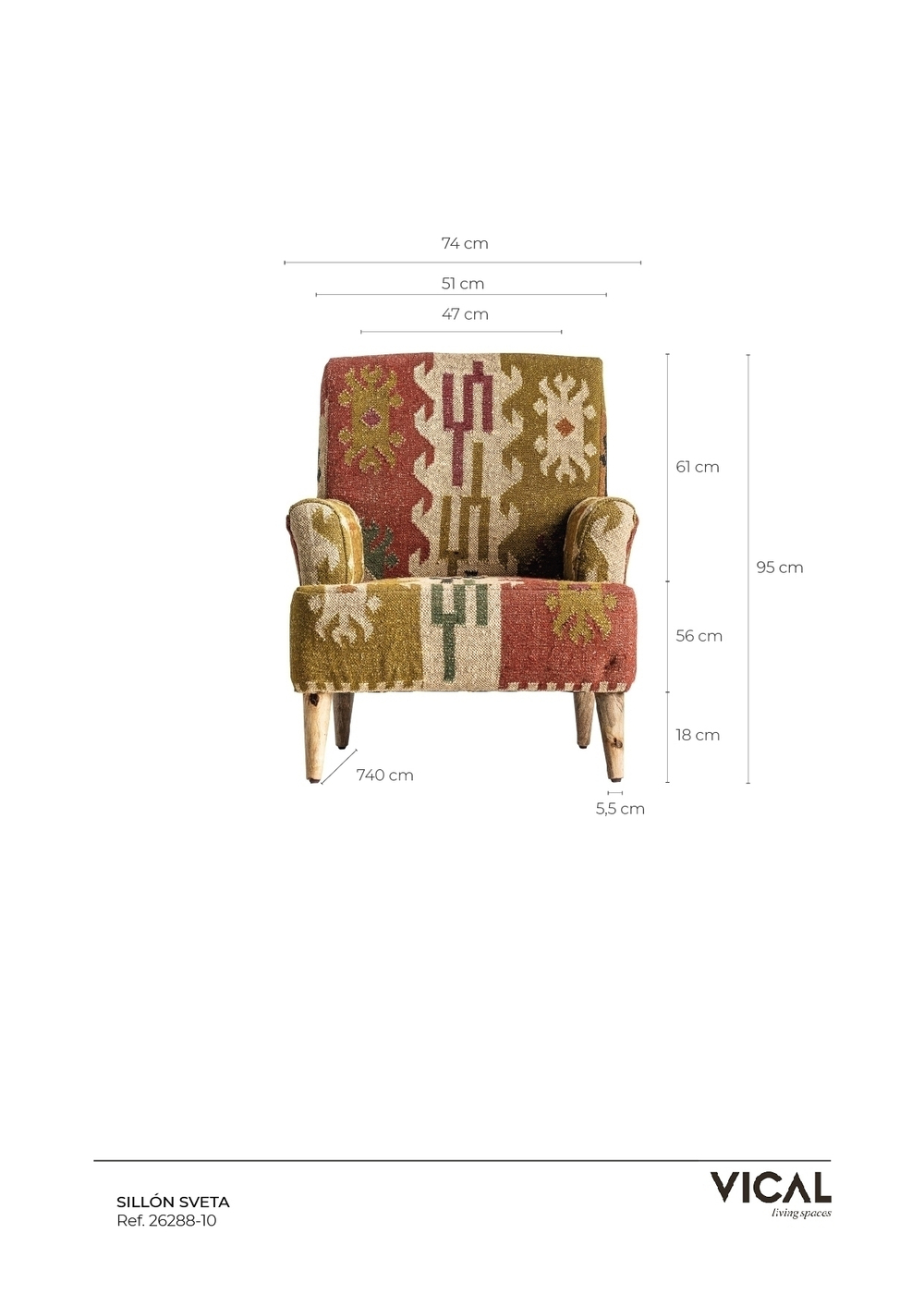 Кресло SVETA
