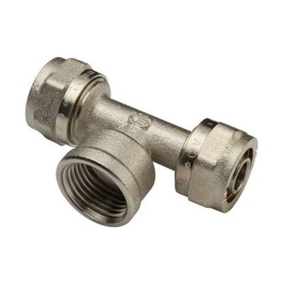 Тройник обжимной 16*1/2вн.*16 мм VALTEC