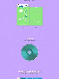 Альбом THE BOYZ - THRILL-ING 6th Mini Album RANDOM Version