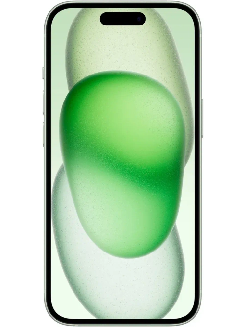 Смартфон Apple iPhone 15 128 ГБ; nano SIM + eSIM; зелeный