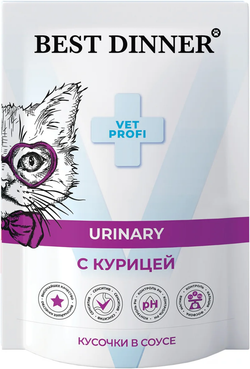 Best Dinner Vet Profi 85гр. Курица в соусе Urinary