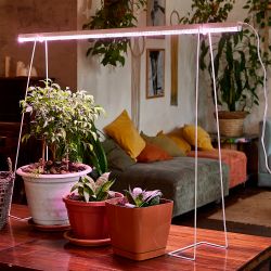 ULI-P33-24W-SPLX IP40 WHITE Светильник для растений светодиодный линейный. 872мм. выкл. на корпусе. Алюминий. Спектр с дальним красным для фотосинтеза. TM Uniel