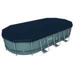 Каркасный бассейн Bestway Steel 56710 (549х274х122 см) с картриджным фильтром, лестницей и защитным тентом