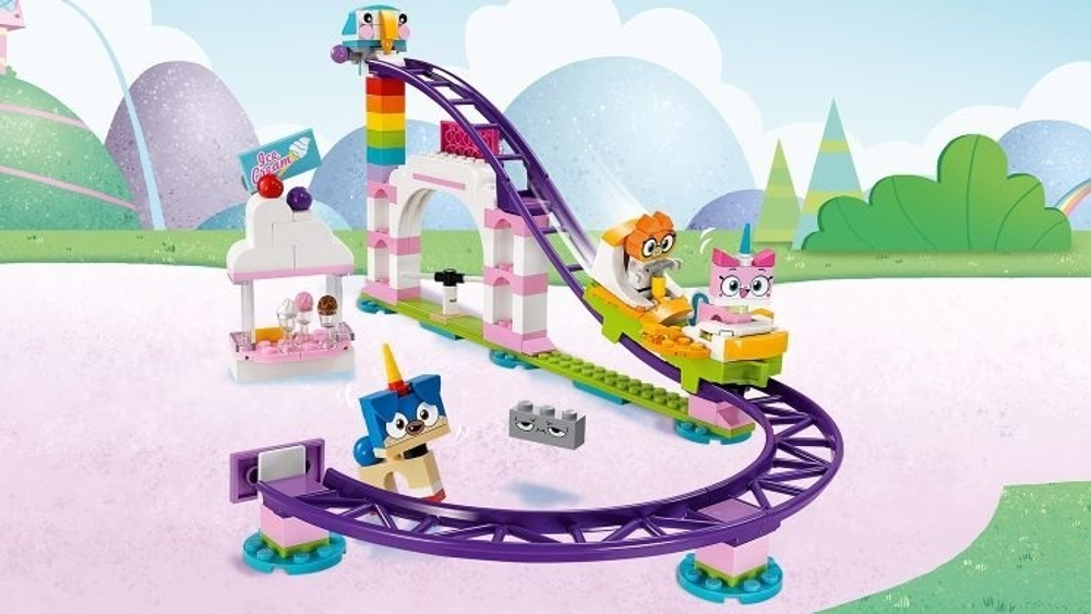 Lego unikitty fairground best sale 41456