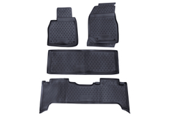 Коврики в салон для LEXUS LX470 1998-2007, 4 шт. (полиуретан, серые) NLC.29.15.211K