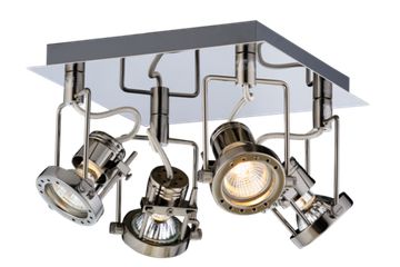 8016-04/F104 BK-CH (1/4) Люстра