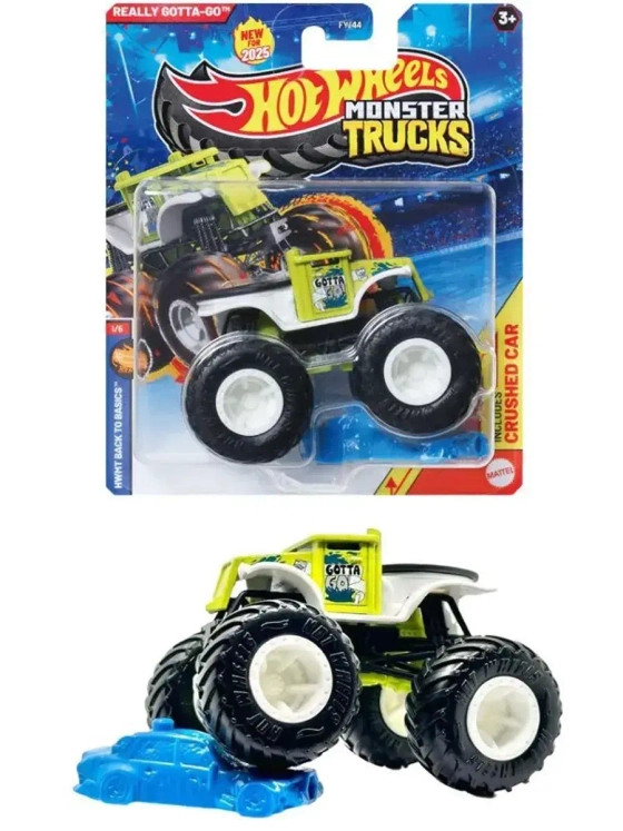 Машинка Monster Trucks Хот Вилс Gotta Go FYJ44 JCD65