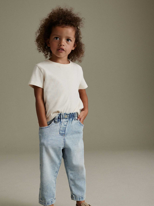 Джинсы для девочки Next N64-953, Голубой