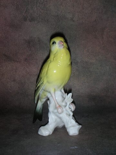 Фарфор. Статуэтка. Птица Канарейка. Karl ENS. Германия