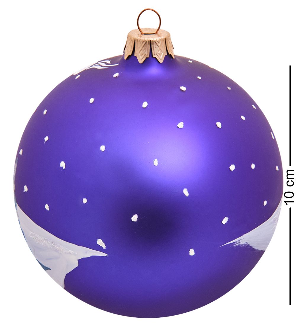 Элита НФШ-1497/1 Ел.украшение Шар «Домики» 100 мм