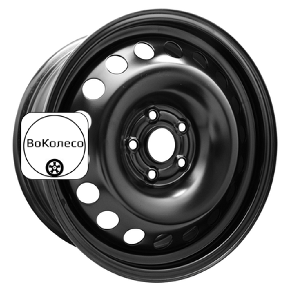 6x15/5x100 ET38 D57,1 Volkswagen Polo Черный ТЗСК