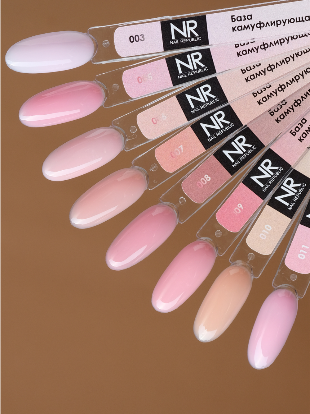 NR Rubber Base Cover - Камуфлирующая база №6, 15мл