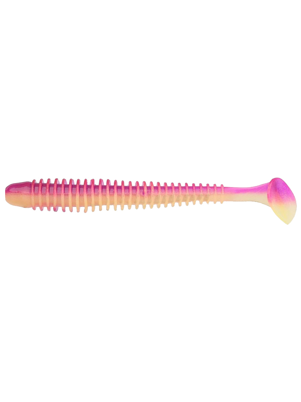 Приманка силиконовая Keitech Swing Impact 4.5" #417 Gold Flash Minnow, 3 упаковки по 6 штук