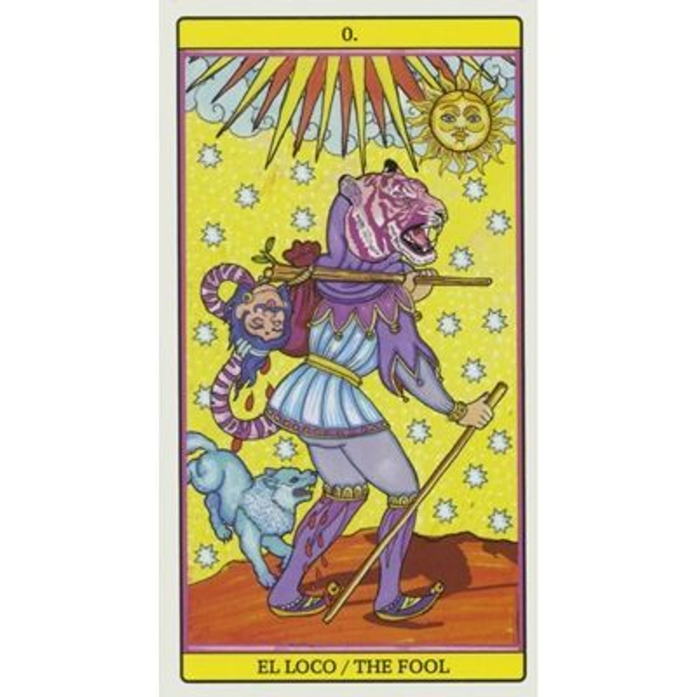 Tarot el Dios de Los Tres Baraja de Cartas / Таро Бога Трёх