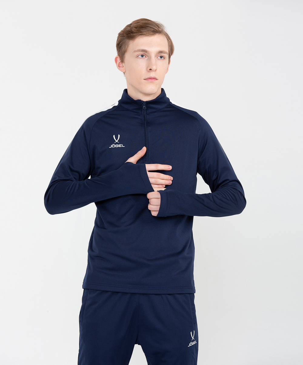 Джемпер тренировочный CAMP Training Top 1/4 Zip, темно-синий