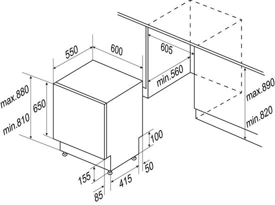Встраиваемая посудомоечная машина Zigmund & Shtain DW 169.6009 X