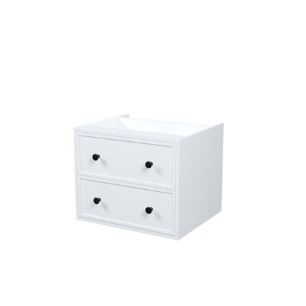 Тумба подвесная IDDIS Torr, под столешницу, 60 см, белый матовый, TOR60WBi95