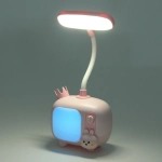Настольная лампа «Sweet - TV time» LED, USB 0.6-4.2W 5V, Розовый