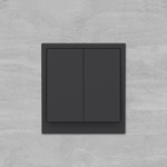 Инвертор двухклавишный, KANT, черный уголь