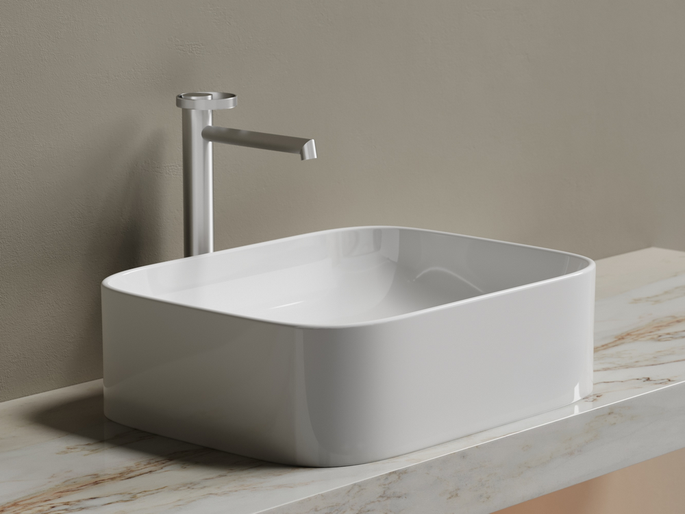 Умывальник чаша накладная прямоугольная Element 505x380x150мм