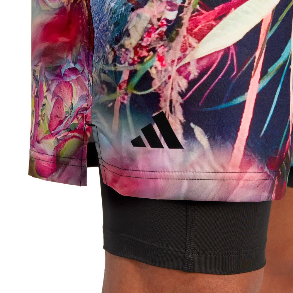 Мужские теннисные шорты adidas Melbourne Ergo Graphic Shorts Men - Multicoloured