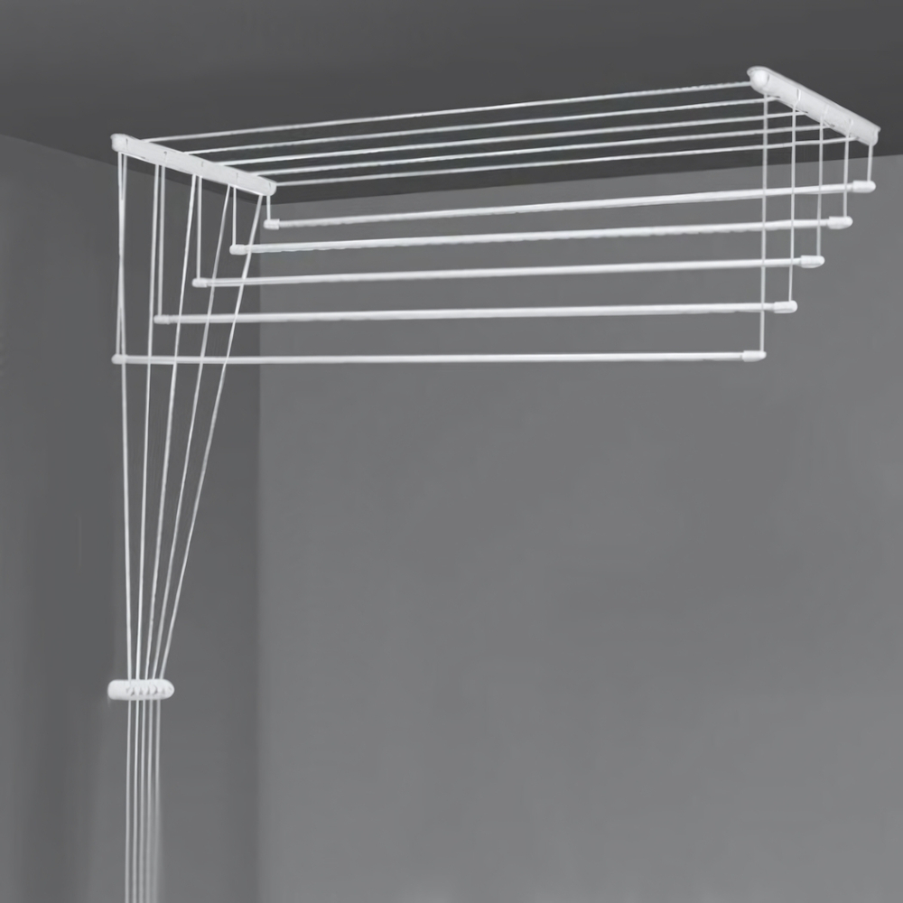 Сушилка для белья потолочная (5 стержней) "Лиана-Люкс" 1,3м в пленке SPP-130