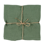 Полотенце кухонное вафельное из умягченного льна мятного цвета из коллекции essential, 47x70 см