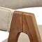 Стул Halston, орех, бежевое букле