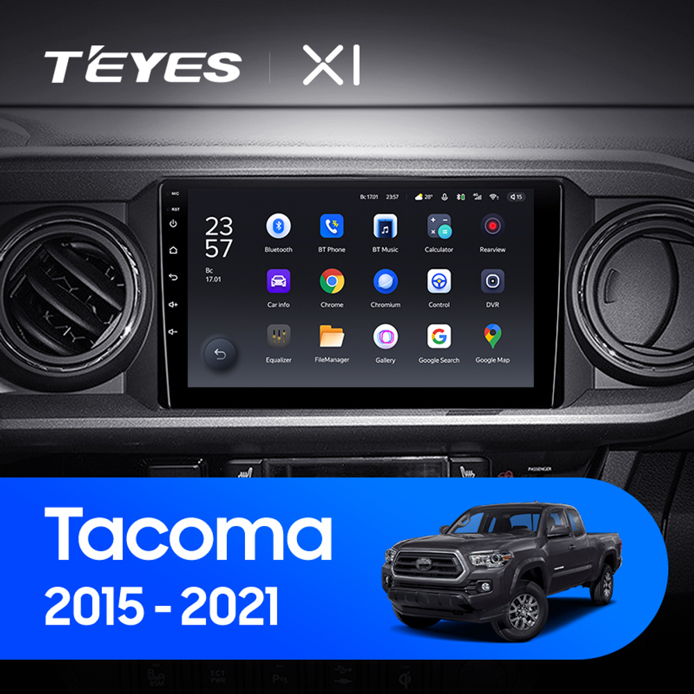 Teyes X1 9" для Toyota Tacoma N300 2015-2021