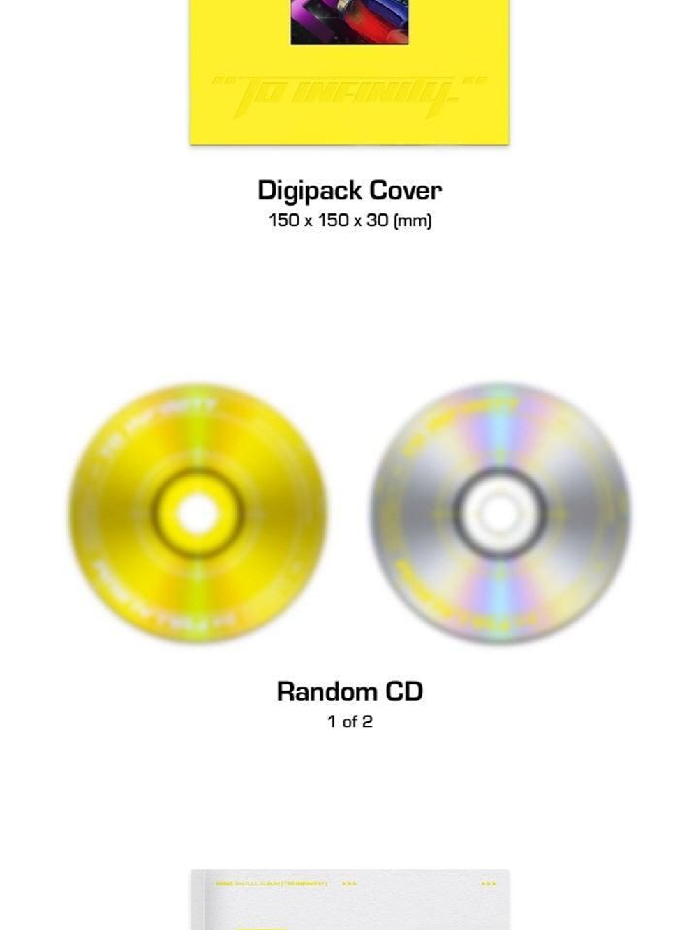 Альбом MINO - TO INFINITY. 3rd Album RANDOM Version