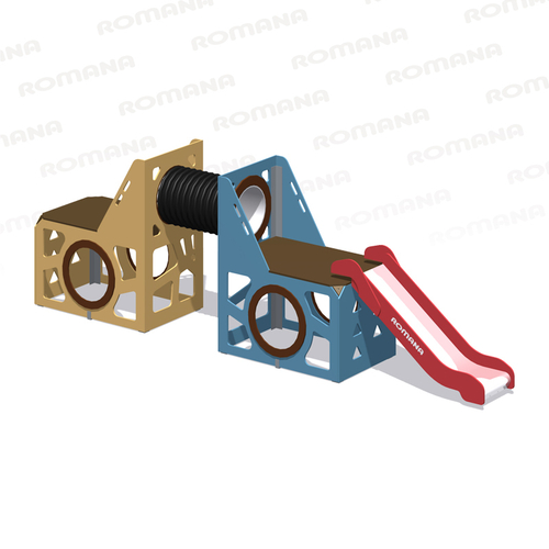 Детский игровой модуль с горкой Romana 115.24.00