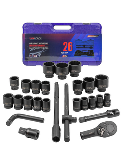 Набор инструментов ударных 26пр. 3/4''(12гр.) YATAFORCE YF-68262-9MPB