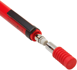 Чертёжный карандаш 0,3 мм Pentel Smash Work Ltd 2021 Custom Red + ластик Pentel Ain Smash Custom Red