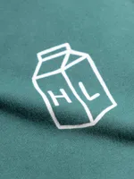 Толстовка Hardlunch Milk темно-зеленая