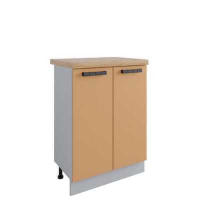 Кухня Модуль МС 600 Ройс Горчица Скин