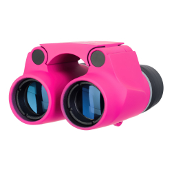 Бинокль детский Bresser Junior 6x18 FF, розовый - Ударопрочный корпус с углубленными линзами