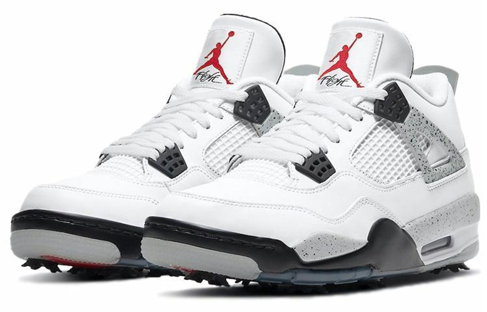 Кроссовки Jordan Air Jordan 4 Golf "White Cement" Tpu