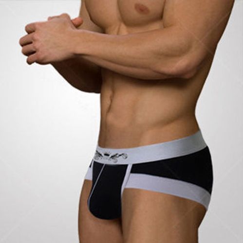 Мужские трусы брифы Asitoo Silveredge Brief Black