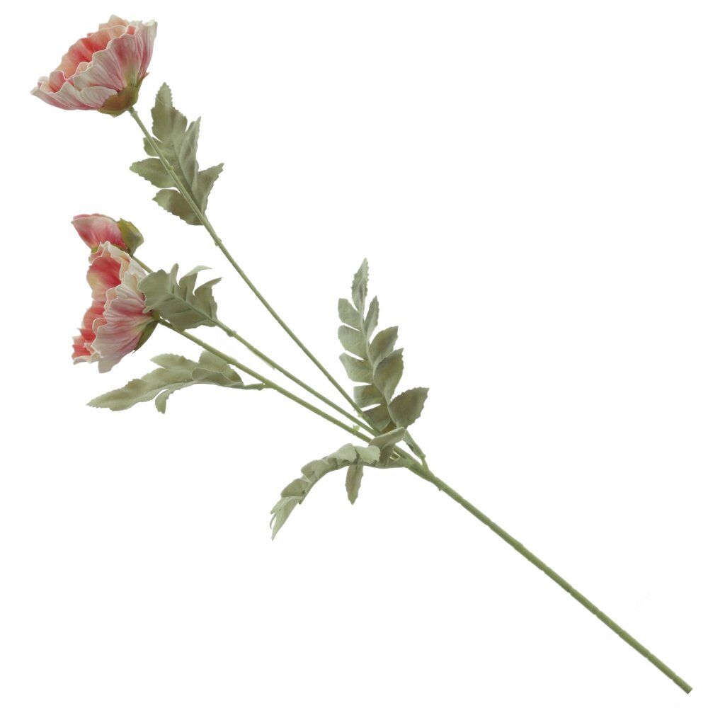 GAEM Цветок искусственный "Мак", L28 W14 H69 см