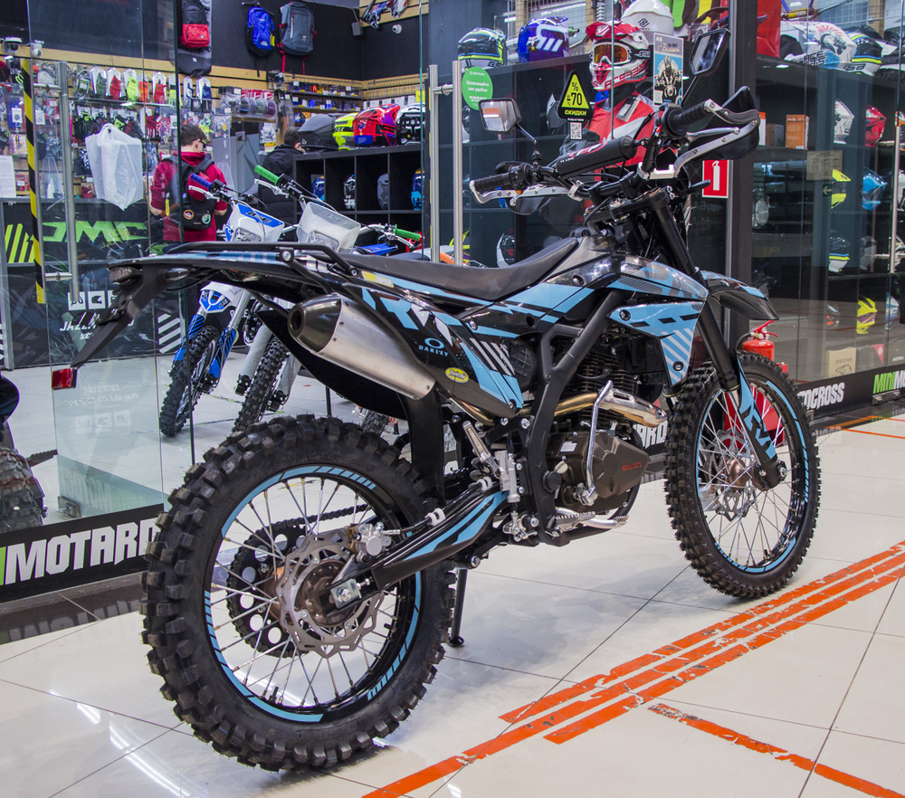 Мотоцикл эндуро Regulmoto ZR 250 PR 2021 г. ПТС (черный-синий)