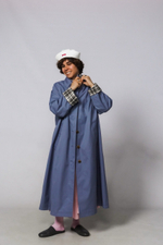 Плащ "Зое" Индиго