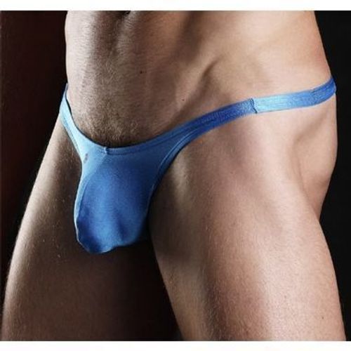 Мужские трусы танга синие Joe Snyder Navy Mini Brief