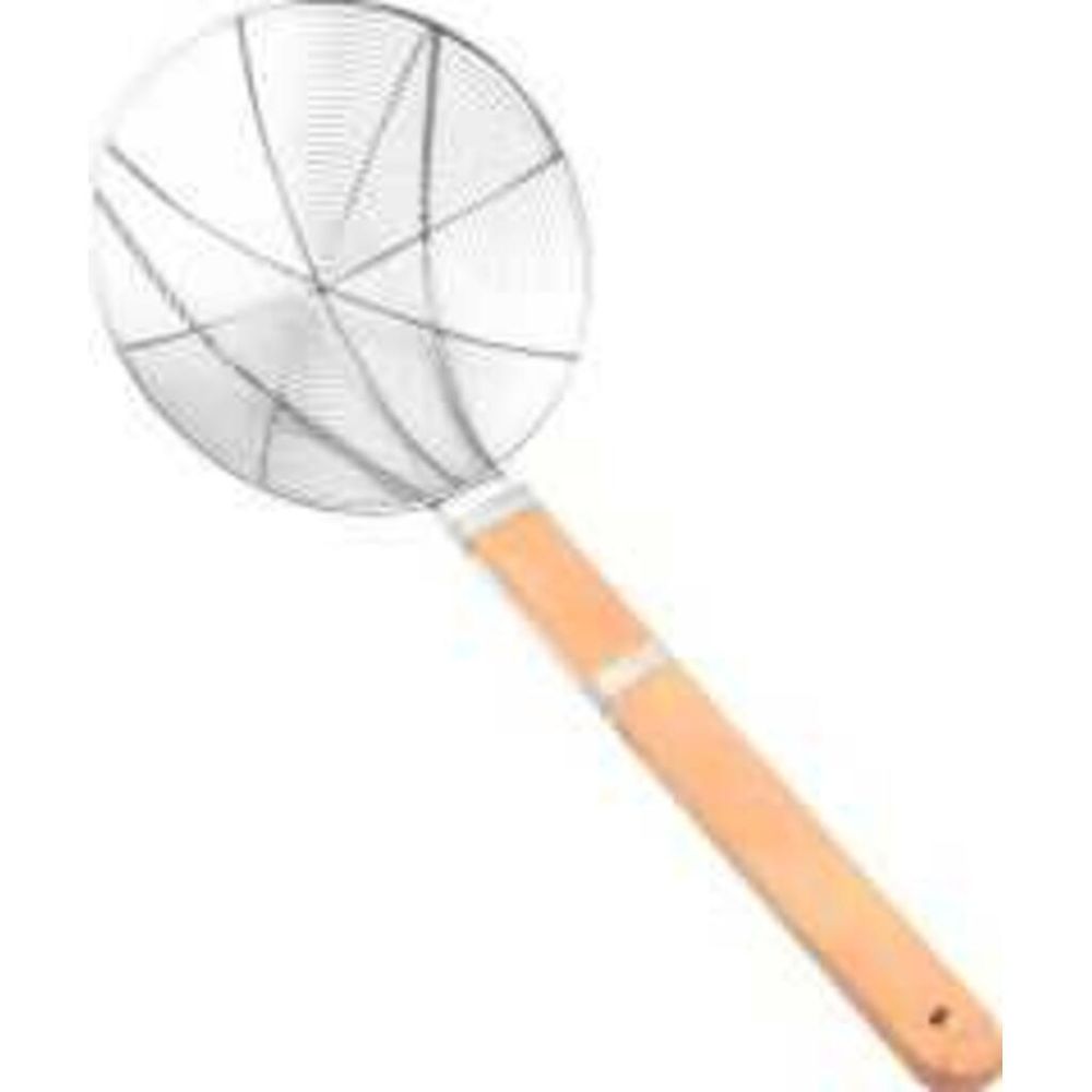Шумовка d 25,5 см сетчатая нерж. с деревянной ручкой l 56 см P.L. Proff Cuisine