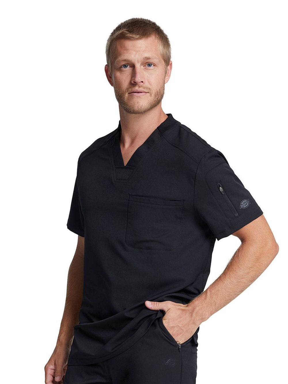 Топ медицинский мужской Dickies DK610, черный, L