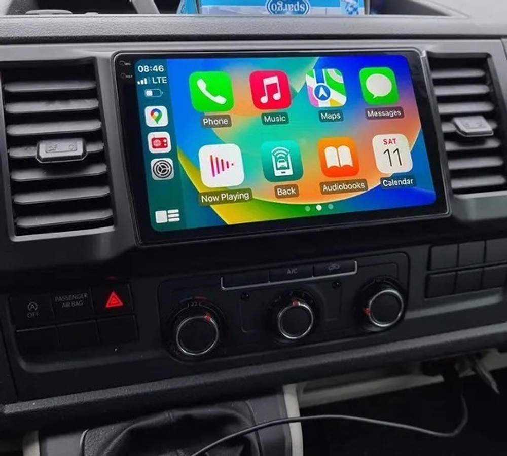 Магнитола для Volkswagen T6 Caravelle, Multivan, Transporter 2015-2019 - Carmedia OL-9122 QLed+2K, Android 12, TS10,  CarPlay, 4G SIM-слот