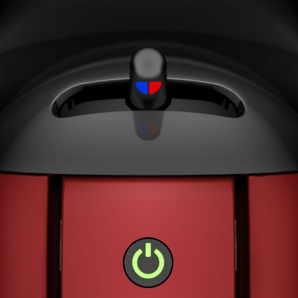 Кофемашина Krups Mini Me KP120H31 1500Вт черный/бордовый