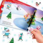 Альбом 100 наклеек «Снеговик», 12 стр.